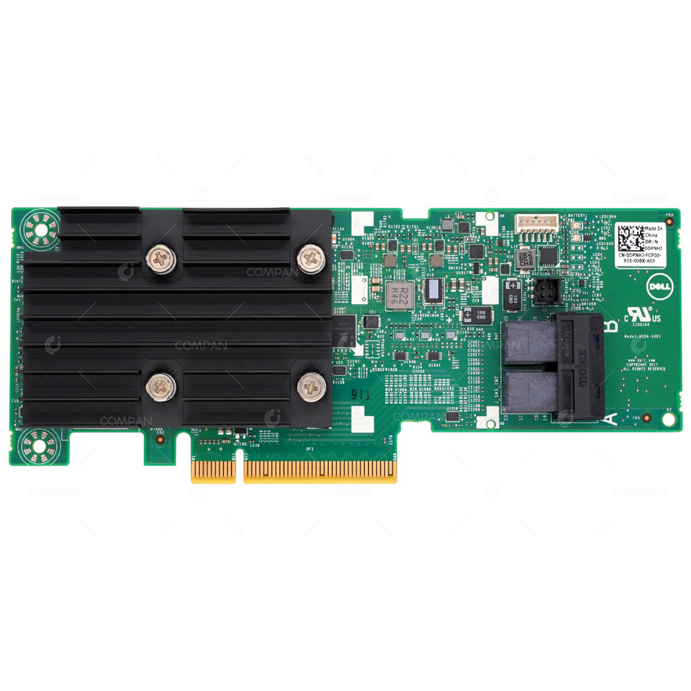 DPNHJ NO BRACKET DELL H740P 8-PORT 12GB/S SAS RAID CONTROLLER FOR POWEREDGE