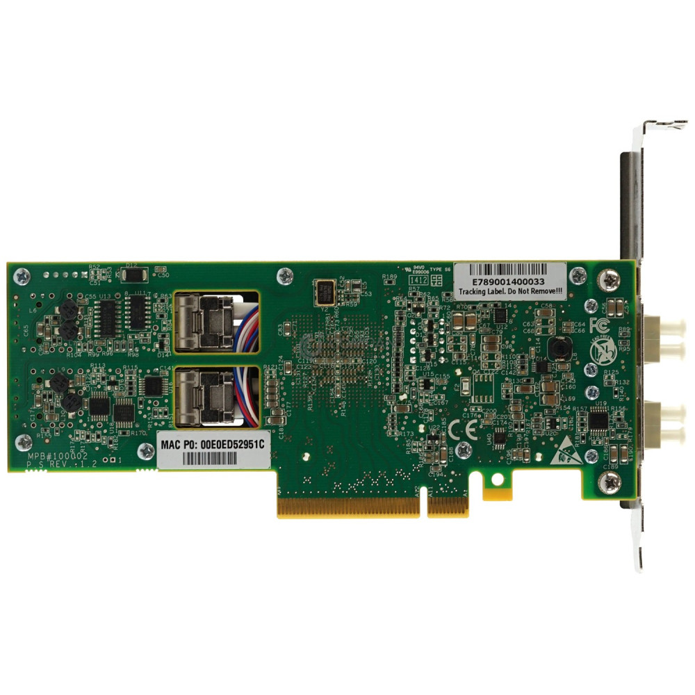 PE210G2BP19-SR-SD SILICOM DUAL PORT FIBRE 10 GIGABIT ETHERNET PCI BYPASS SERVER ADAPTER