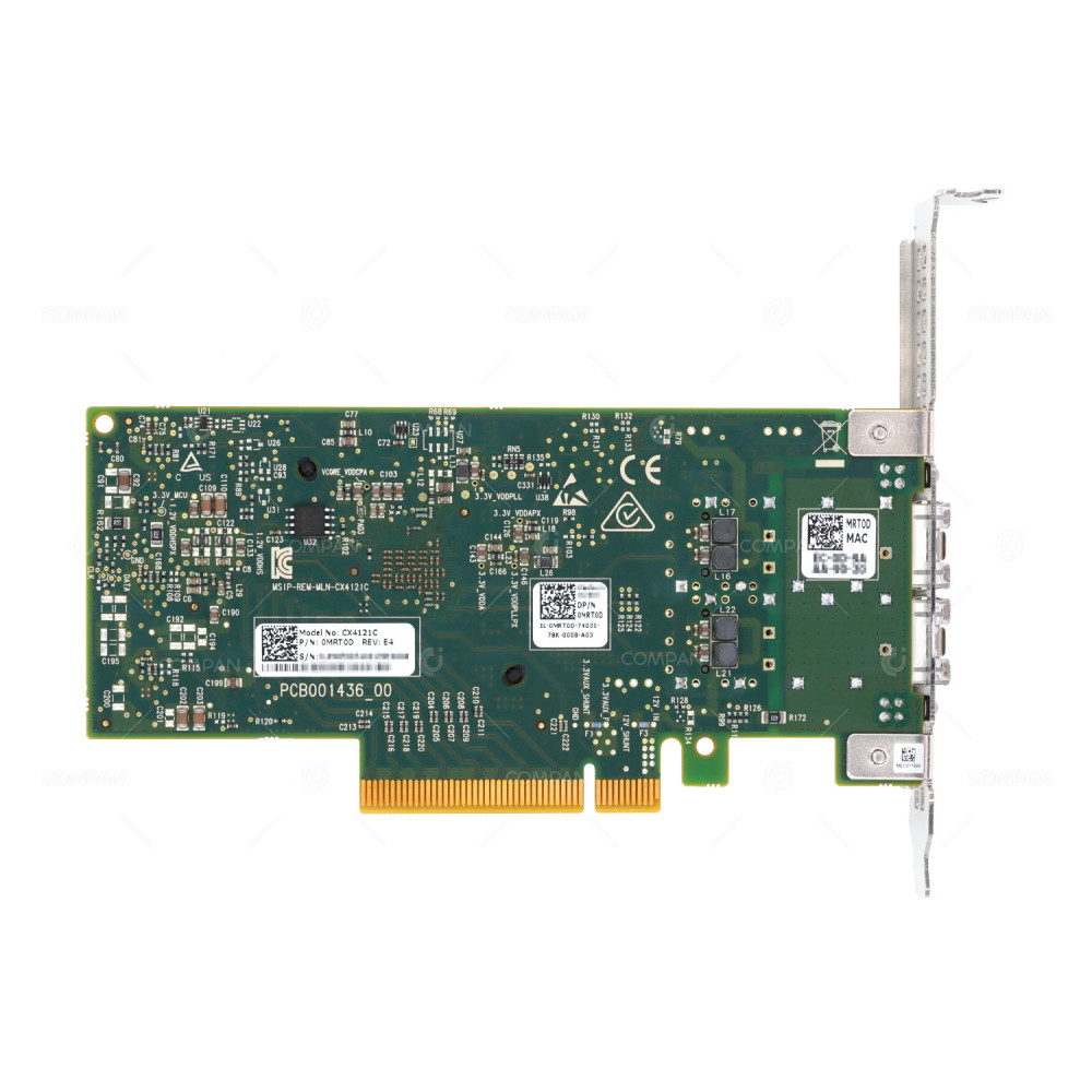 MRT0D DELL MELLANOX CONNECTX-4 LX CX4121C DUAL PORT 25GBE SFP28 NETWORK ADAPTER