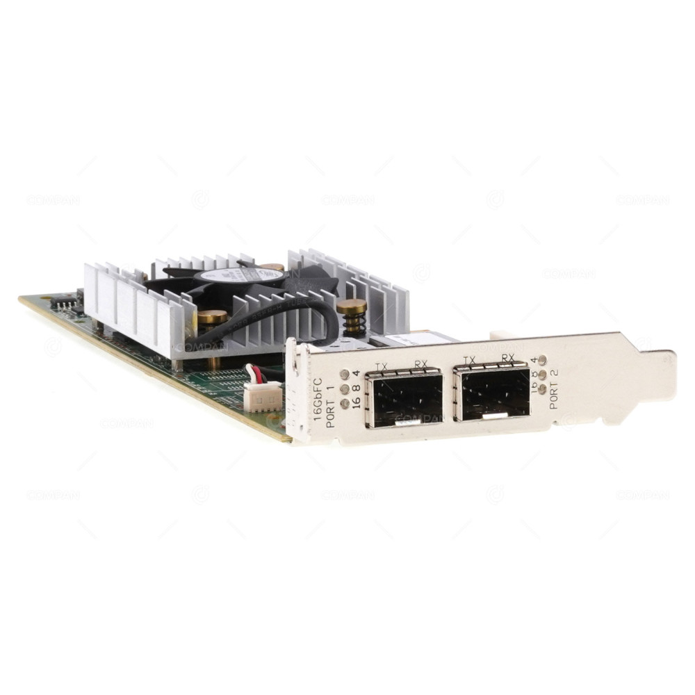 1KK8W LP  DELL QLOGIC QLE2662L DUAL PORT 16G SFP+ FC PCIE X8 NETWORK ADAPTER LOW PROFILE FOR SC8000