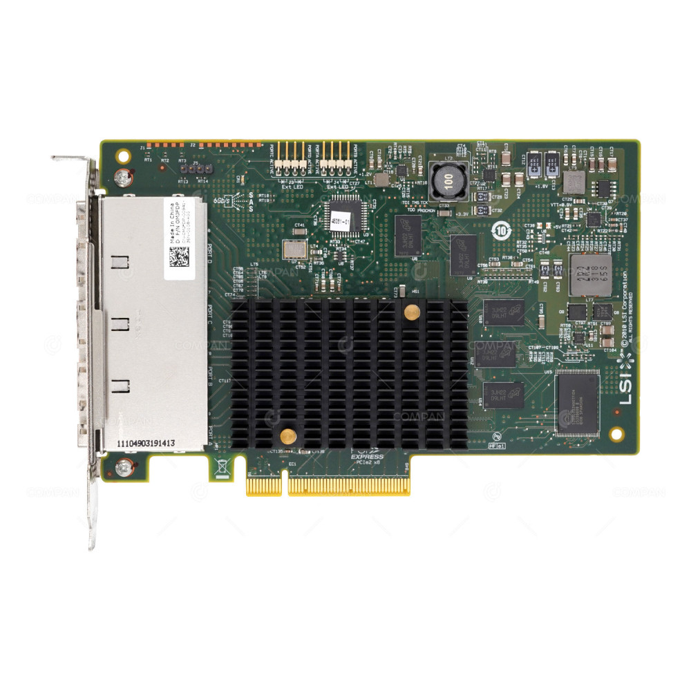MJFDP  DELL 9201-16E 6G PCIE 2.0 X8 4X MINI SAS SFF-8088 HOST BUS ADAPTER FOR SC8000
