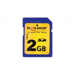 M02GC  DELOCK 2GB SD FLASH CARD