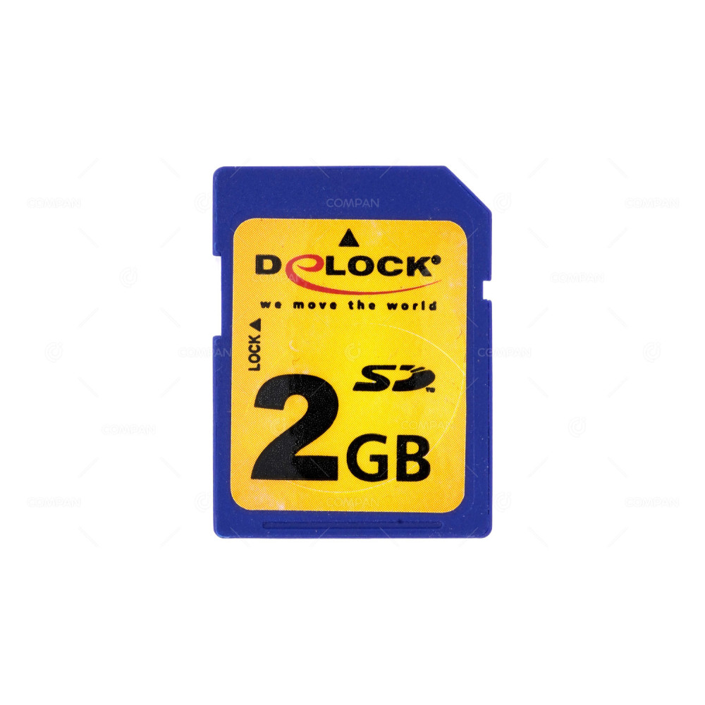 M02GC  DELOCK 2GB SD FLASH CARD