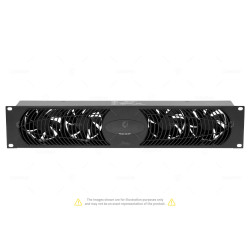 IUQFP-4DRA  MIDDLE ATLANTIC IUQFP-4DRA DESIGNER ULTRA QUIET QUAD FAN RACK PANEL
