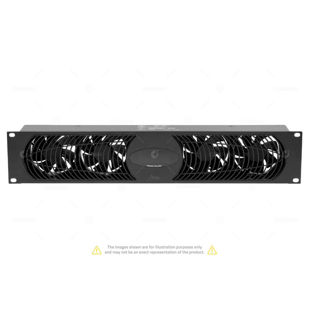 IUQFP-4DRA  MIDDLE ATLANTIC IUQFP-4DRA DESIGNER ULTRA QUIET QUAD FAN RACK PANEL