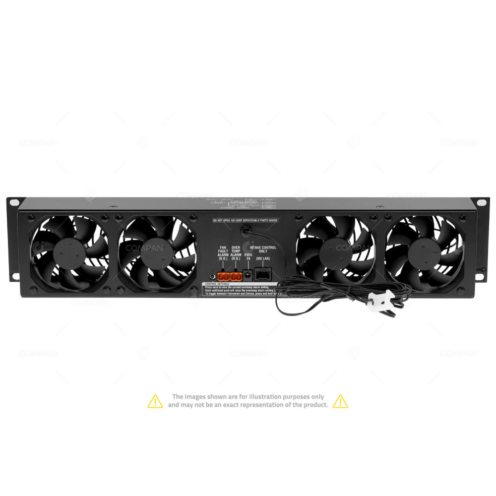 IUQFP-4DRA  MIDDLE ATLANTIC IUQFP-4DRA DESIGNER ULTRA QUIET QUAD FAN RACK PANEL