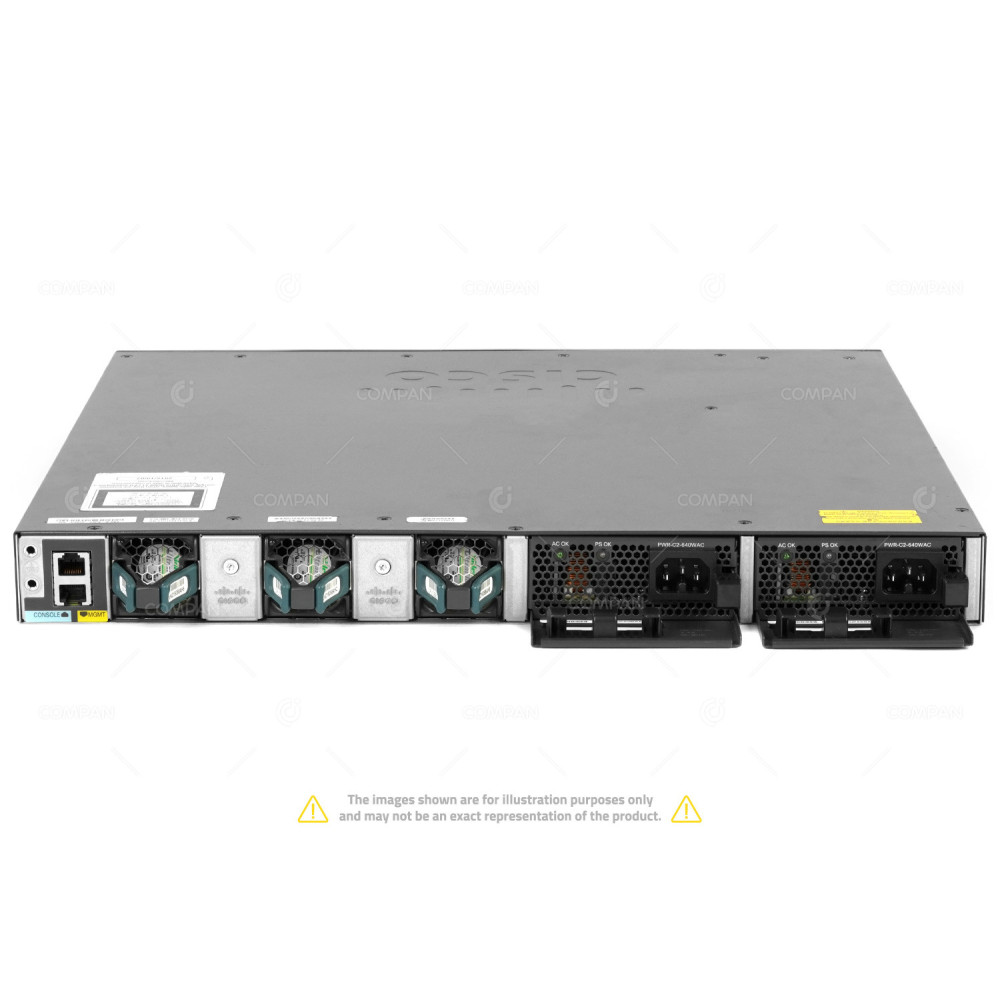 Cisco WS-C3650-24PS-S 24x RJ-45 1Gb 4x SFP 1Gb IPBASE Power over Ethernet Switch