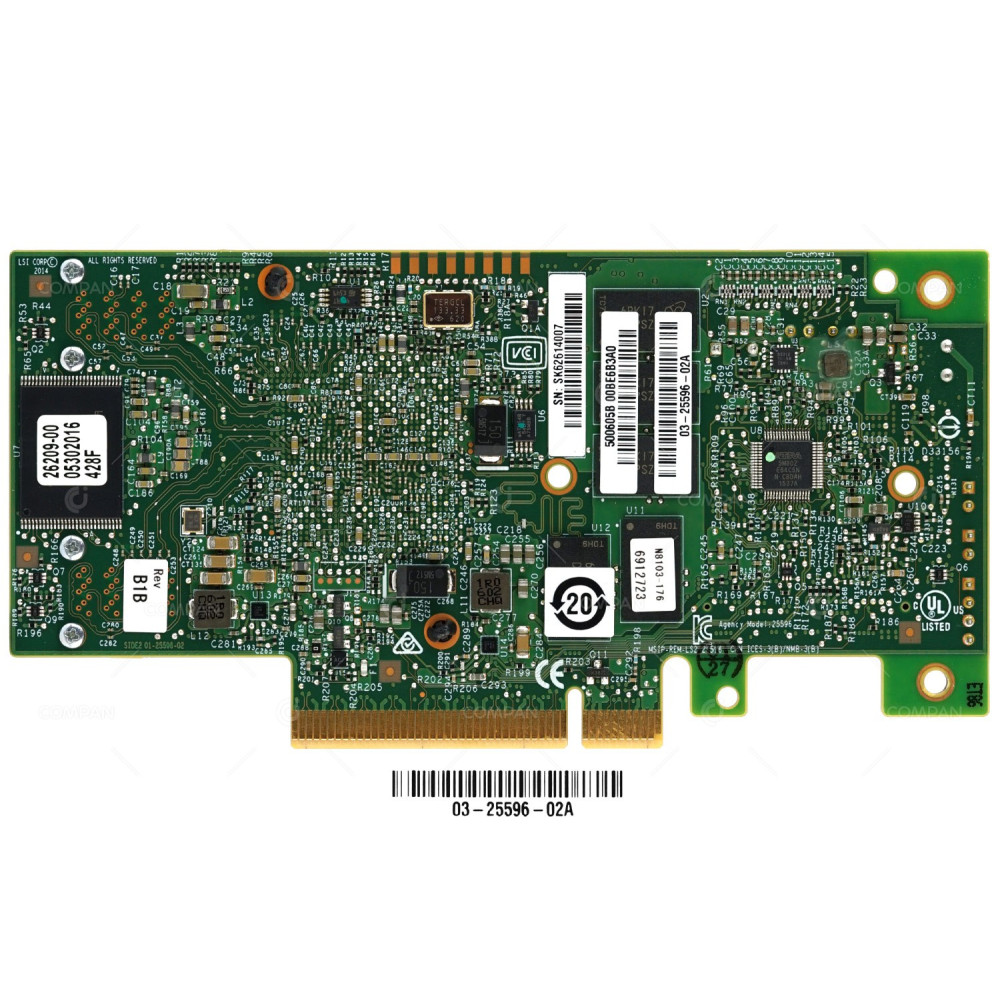 N8103-176 LSI MEGARAID 9362-8I RAID CONTROLLER DUAL PORT SAS 12G FOR EXPRESS5800