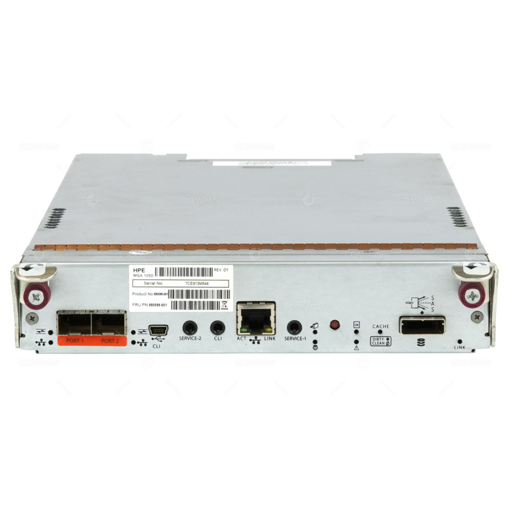 880098-001 HP 2-Port 8GB SFP Fibre Channel Storage Controller for HPE MSA 1050