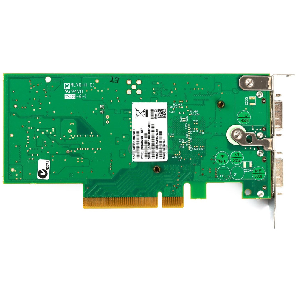 MHGH29B-XTR MELLANOX 10GB DUAL PORT VPI ADAPTER LOW PROFILE