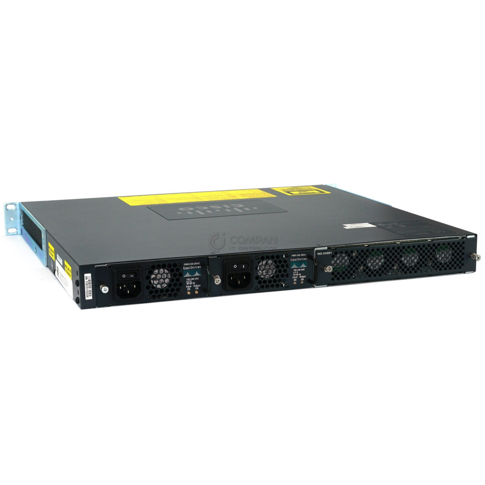 Cisco Catalyst WS-C4948-S 48x RJ-45 1Gb 4x SFP 1Gb - Ethernet Switch