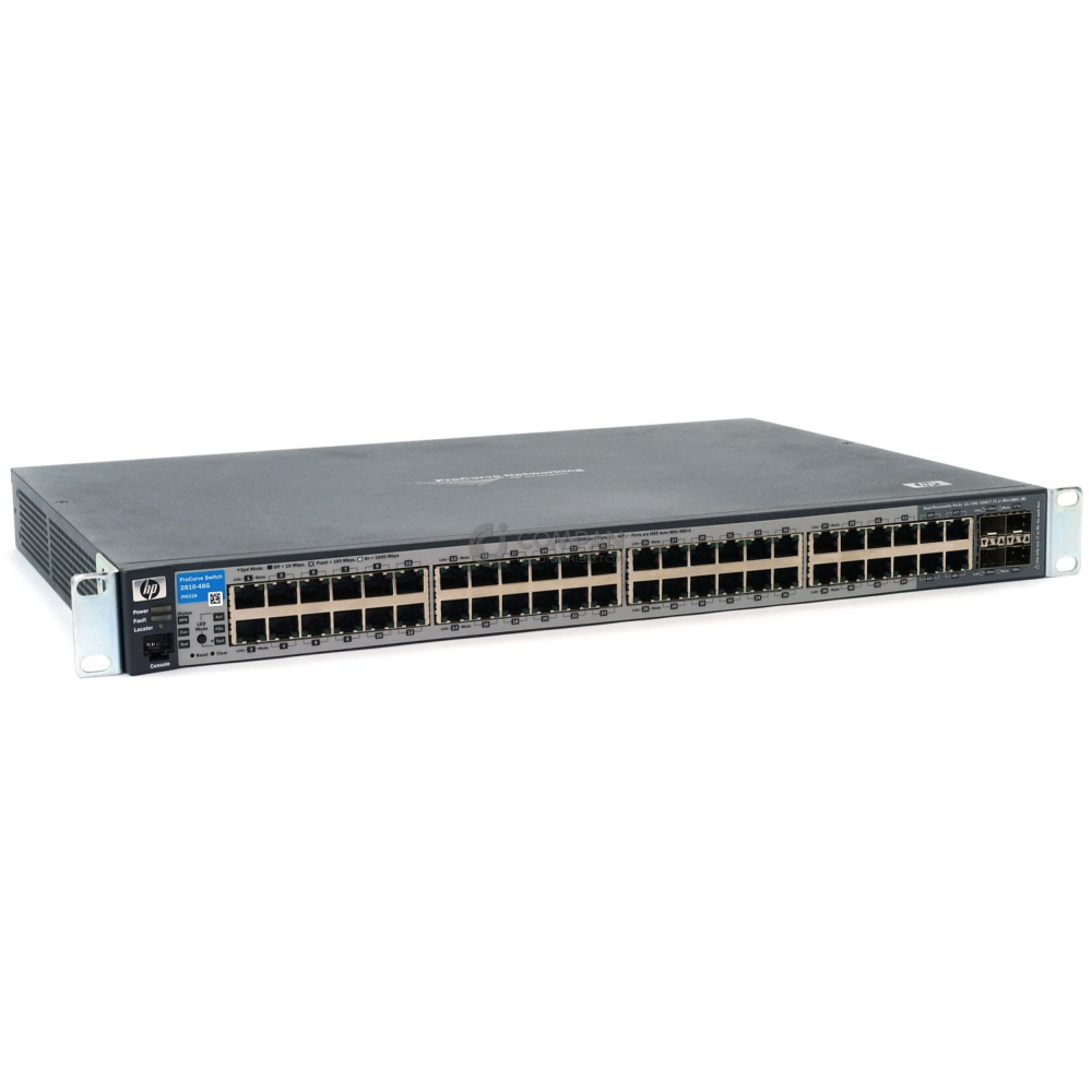 HP 2810-48G J9022A 48x RJ-45 1Gb 4x Combo RJ-45 / SFP 1Gb - Ethernet Switch