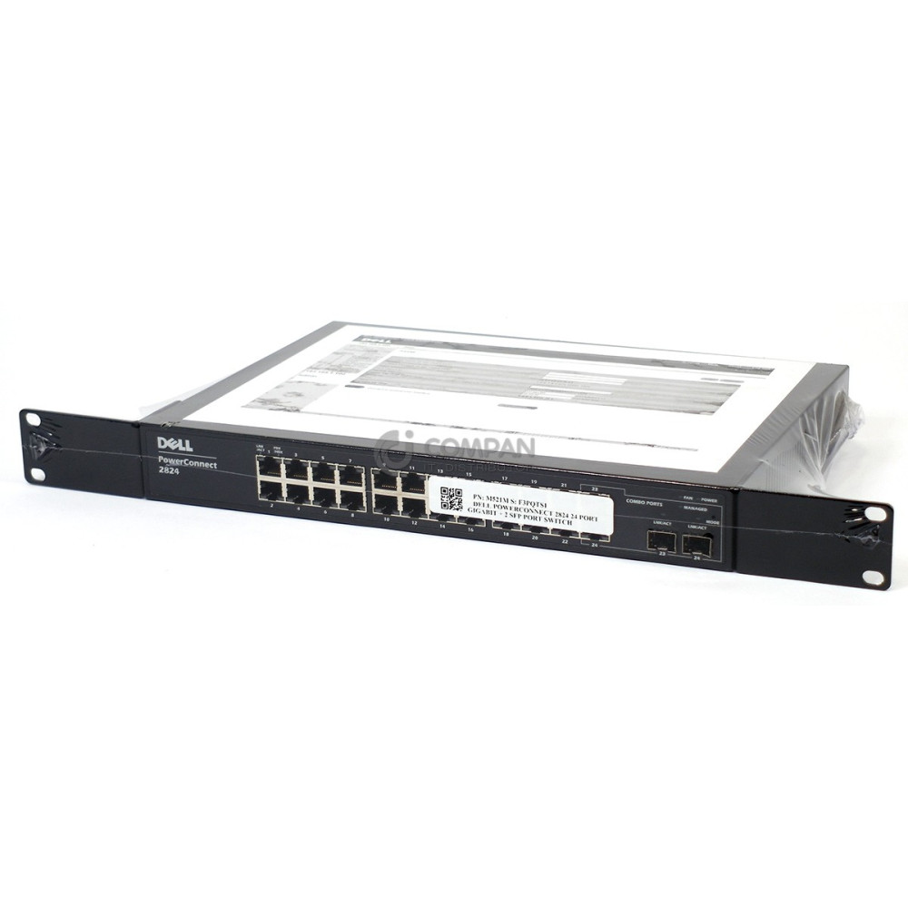 DELL POWERCONNECT 2824 24 PORT GIGABIT + 2 SFP PORT SWITCH