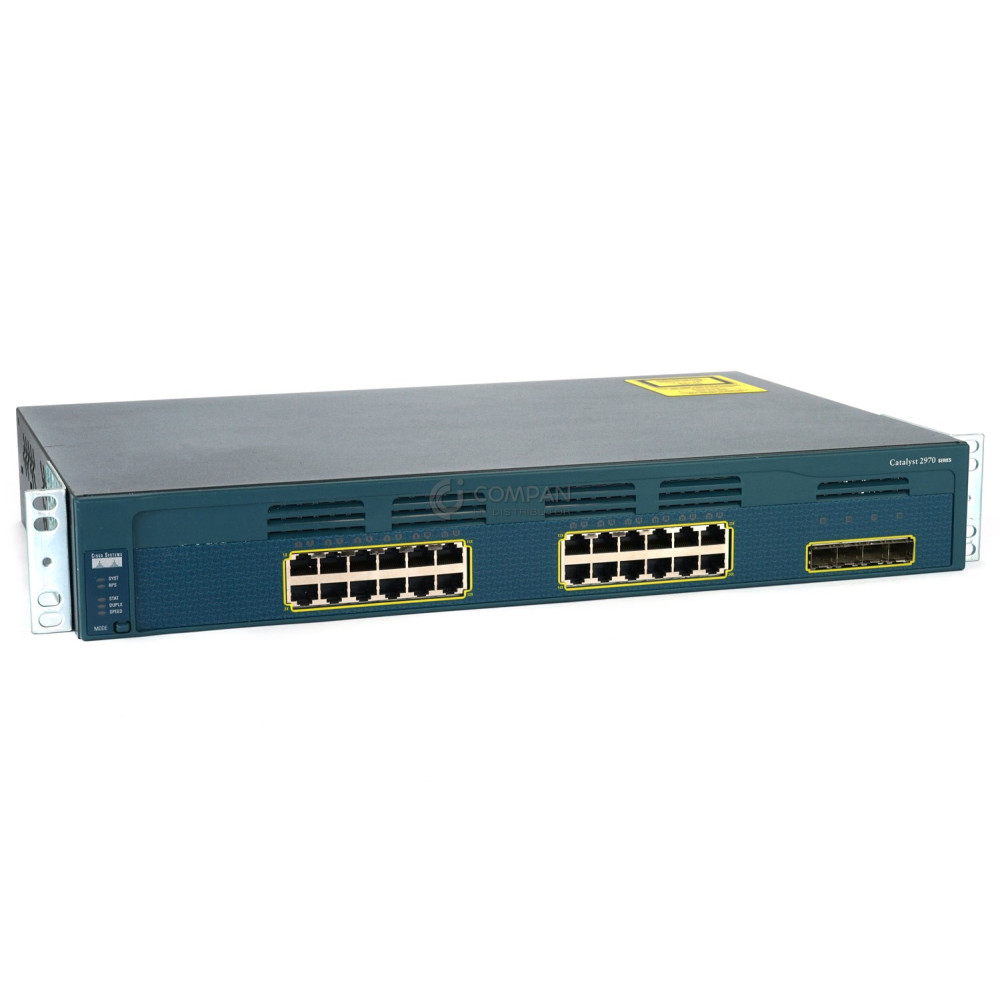 CISCO 2970 24PORT 10/100/1000T 4 SFP ENHANCED SWITCH