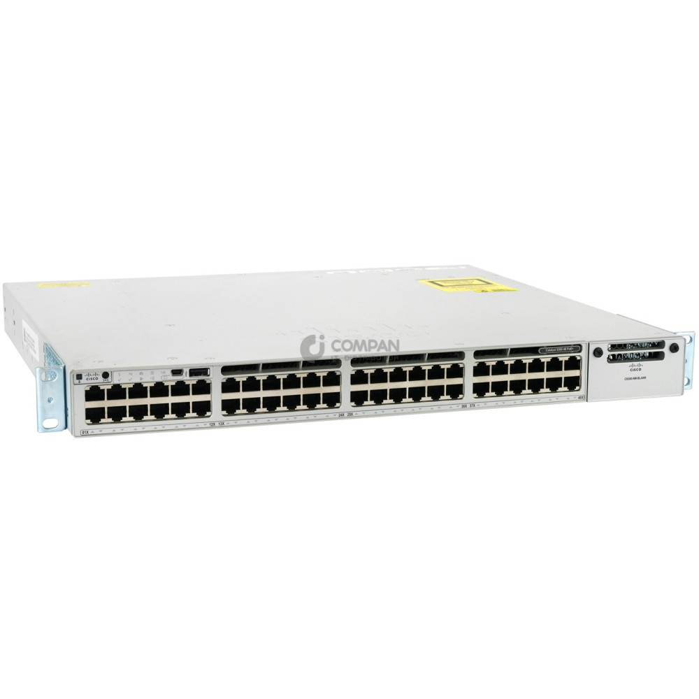 C9300-48P-E CISCO CATALYST 9300 48-PORT 1GB RJ-45 POE+ STACKABLE SWITCH