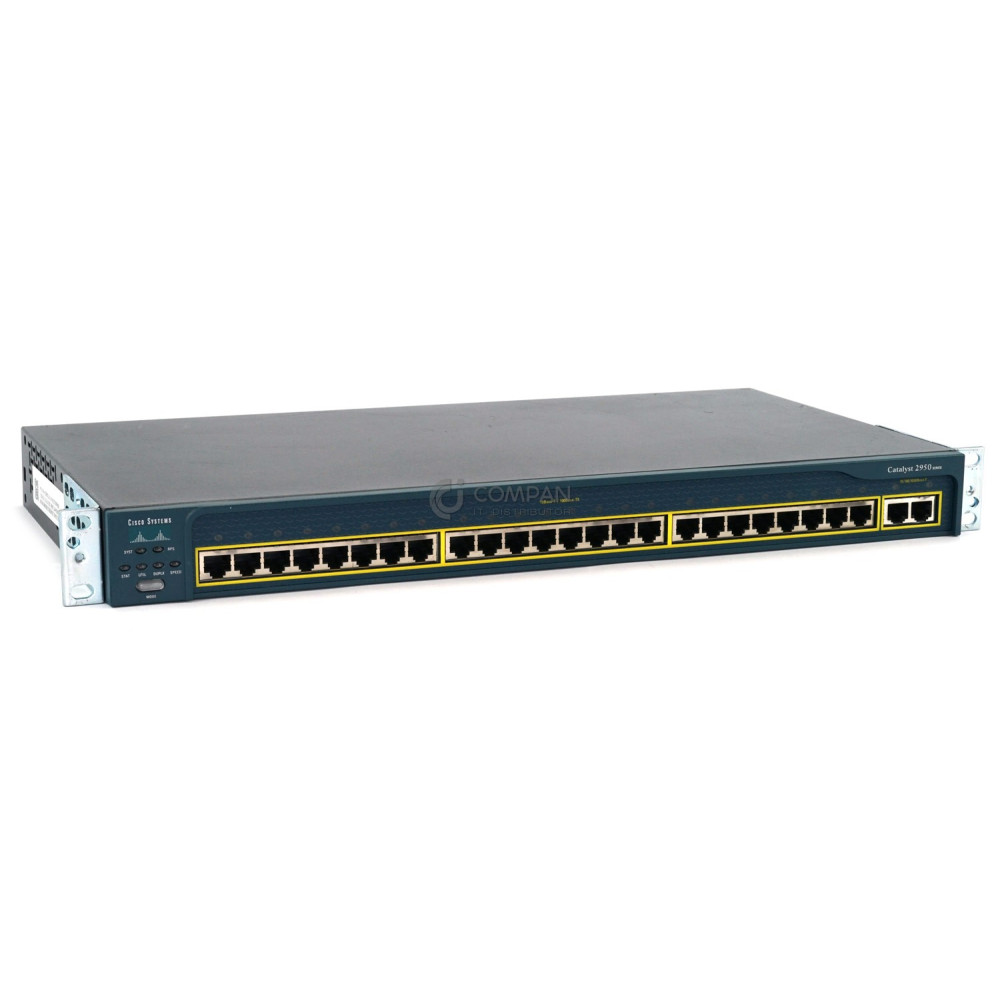 CISCO CATALYST 2950T 24-PORT 10/100/1000MB ETHERNET SWITCH