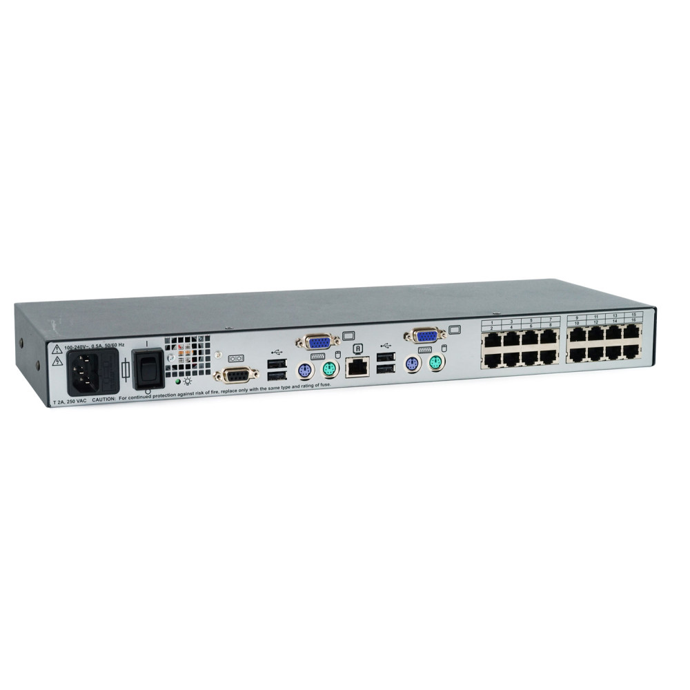AF617A HP 8-PORT KVM SWITCH WITHOUT SIDE MOUNT