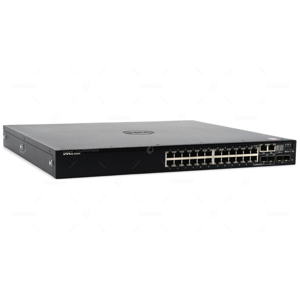 N3024 DELL N3024 24 PORTS RJ45 1GB ETHERNET 2 PORT 1GB SFP 2 PORT 10GB SFP+ STACKABLE SWITCH N3024 -