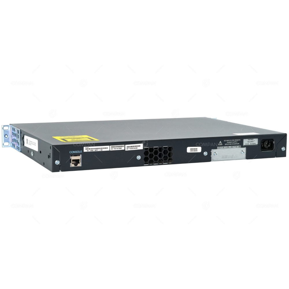 WS-C2960-48PST-L CISCO CATALYST 2960 10/100 48 PORT + 2SFP SWITCH WS-C2960-48PST-L -
