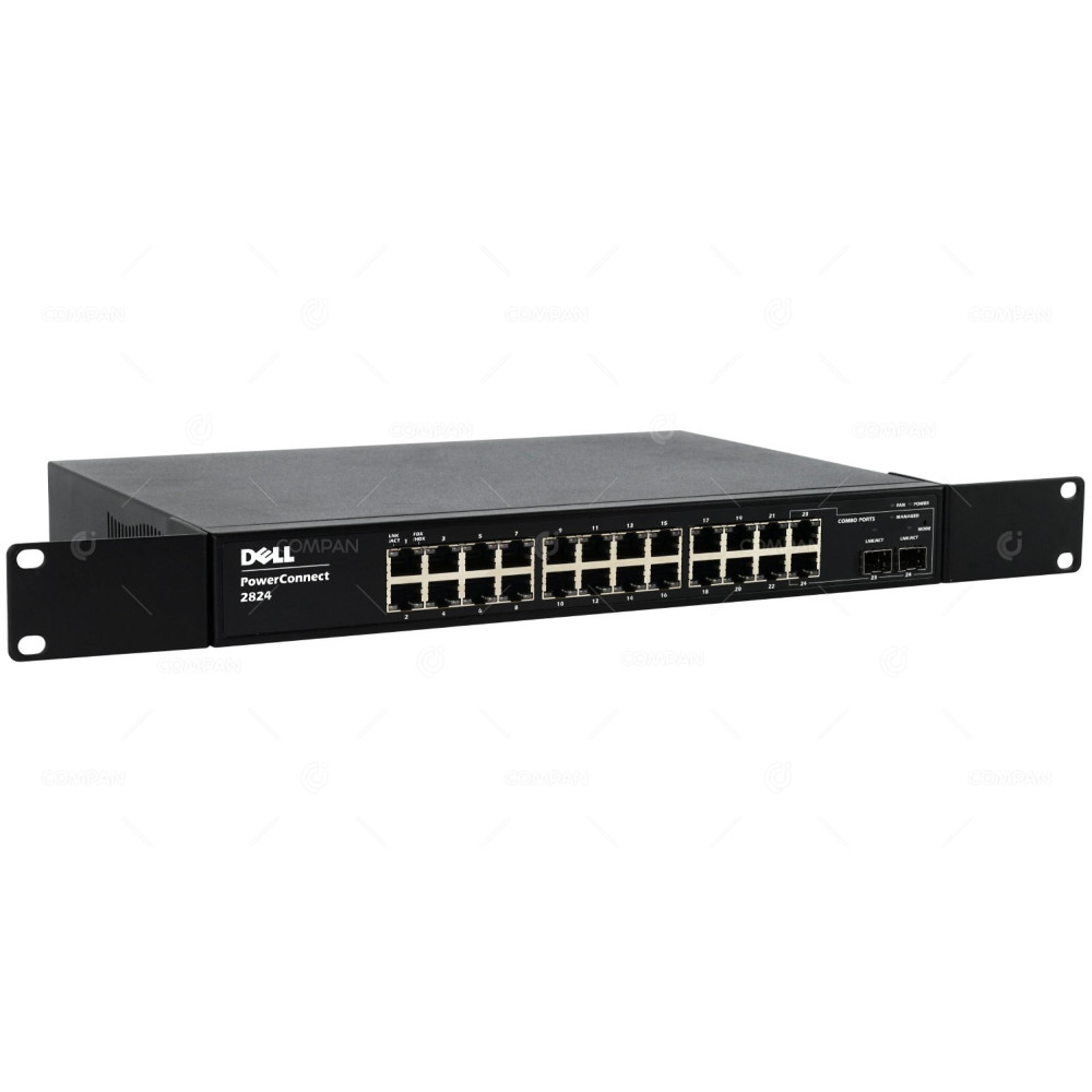 F491K SWITCH DELL POWERCONNECT 2824 24PORT GIGABIT 0F491K
