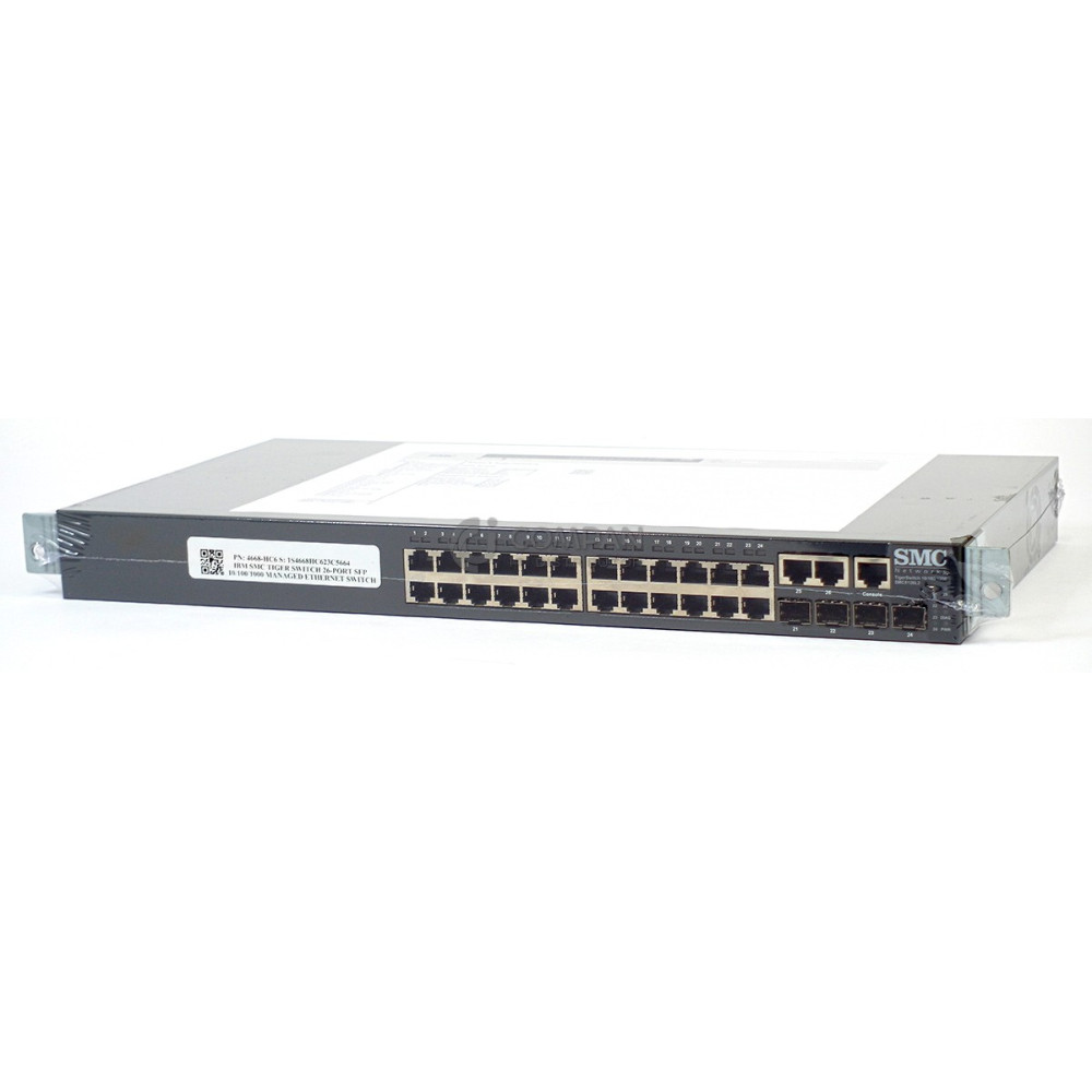 IBM 4668-HC6_m1 SMC TIGER SWITCH 26-PORT SFP 10/100/1000 MANAGED ETHERNET SWITCH