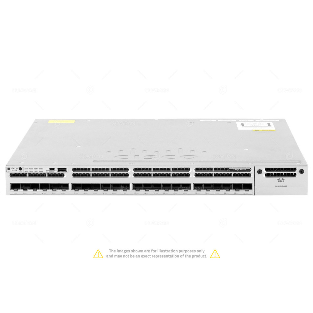WS-C3850-24S-E CISCO CATALYST 3850 24-PORT 1GB SFP STACKABLE SWITCH