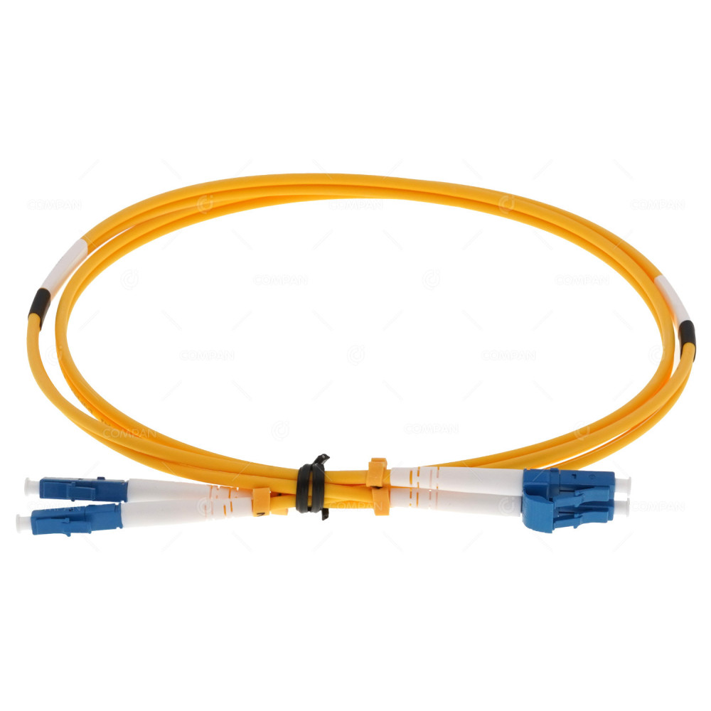 SM-DX-G657A1 1M FIBER OPTIC PATCHCORD LC.UPC-LC.UPC SM-DX-G657A1-3.0MM 1M YELLOW