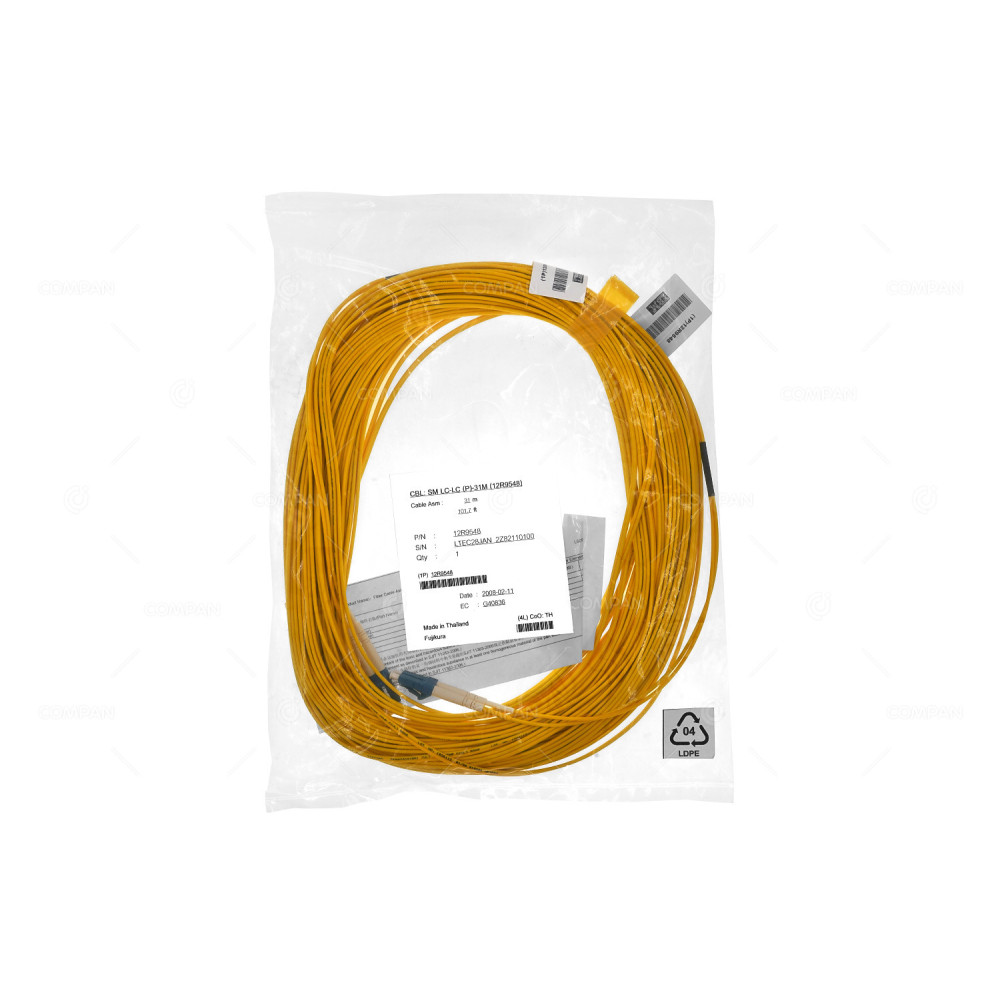 12R9548  IBM FIBER OPTIC PATCHCORD SM LC-LC 31M