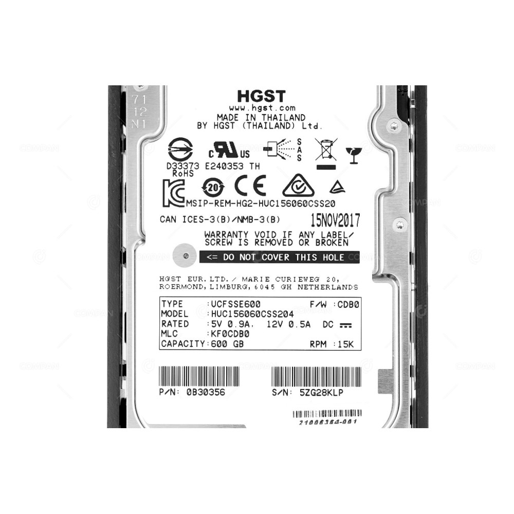 21006364-001  BULL HARD DRIVE 600GB 15K 12G SAS 2.5 SFF FOR BULL BULLION S