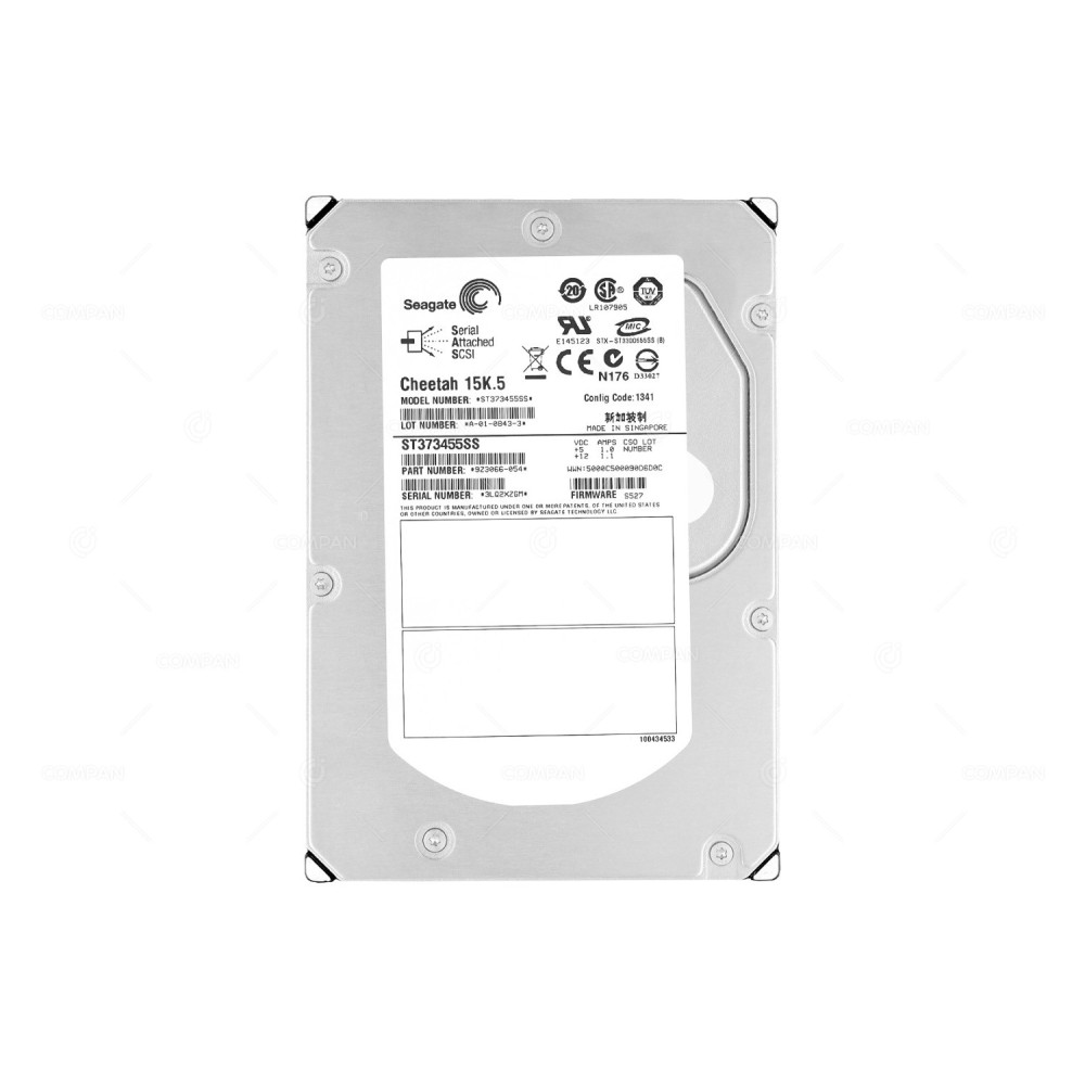 ST373455SS  SEAGATE HARD DRIVE 73GB 15K  3.5 LFF SAS