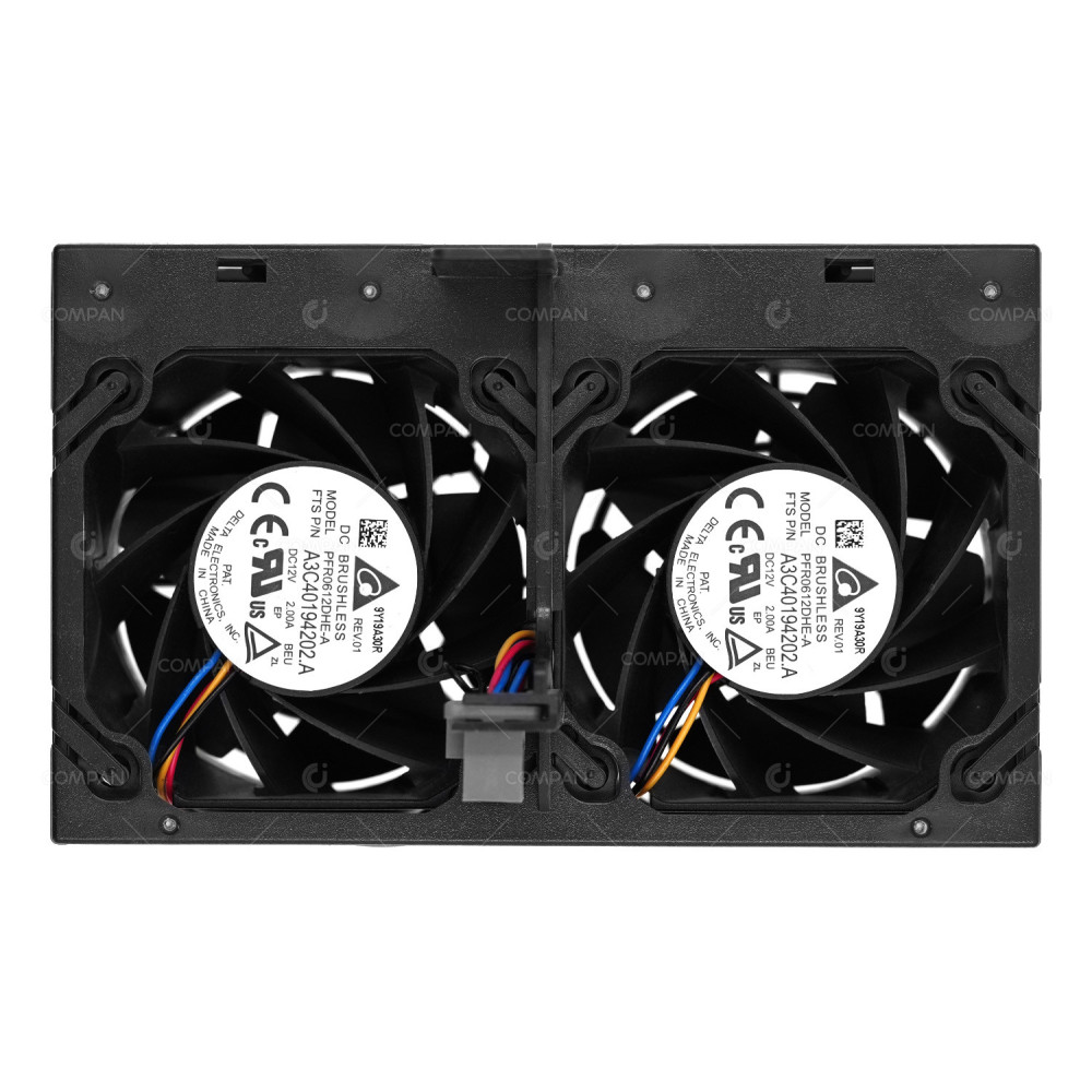 A3C40214317 FUJITSU 14500RPM 60X60X38MM DUAL SYSTEM FAN ASSEMBLY FOR RX2540 M4