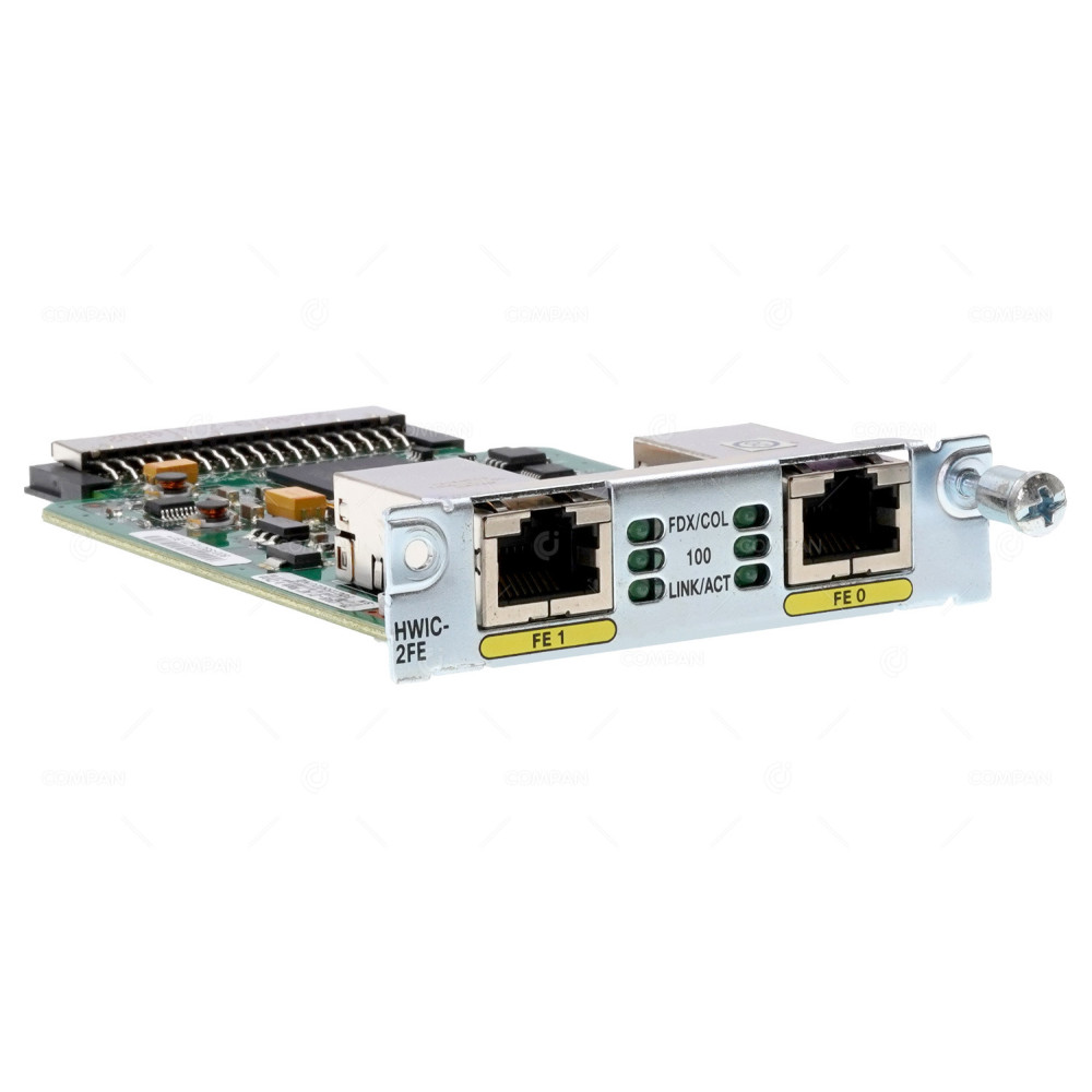 800-33018-01  CISCO HWIC-2FE ETHERNET WAN INTERFACE CARD