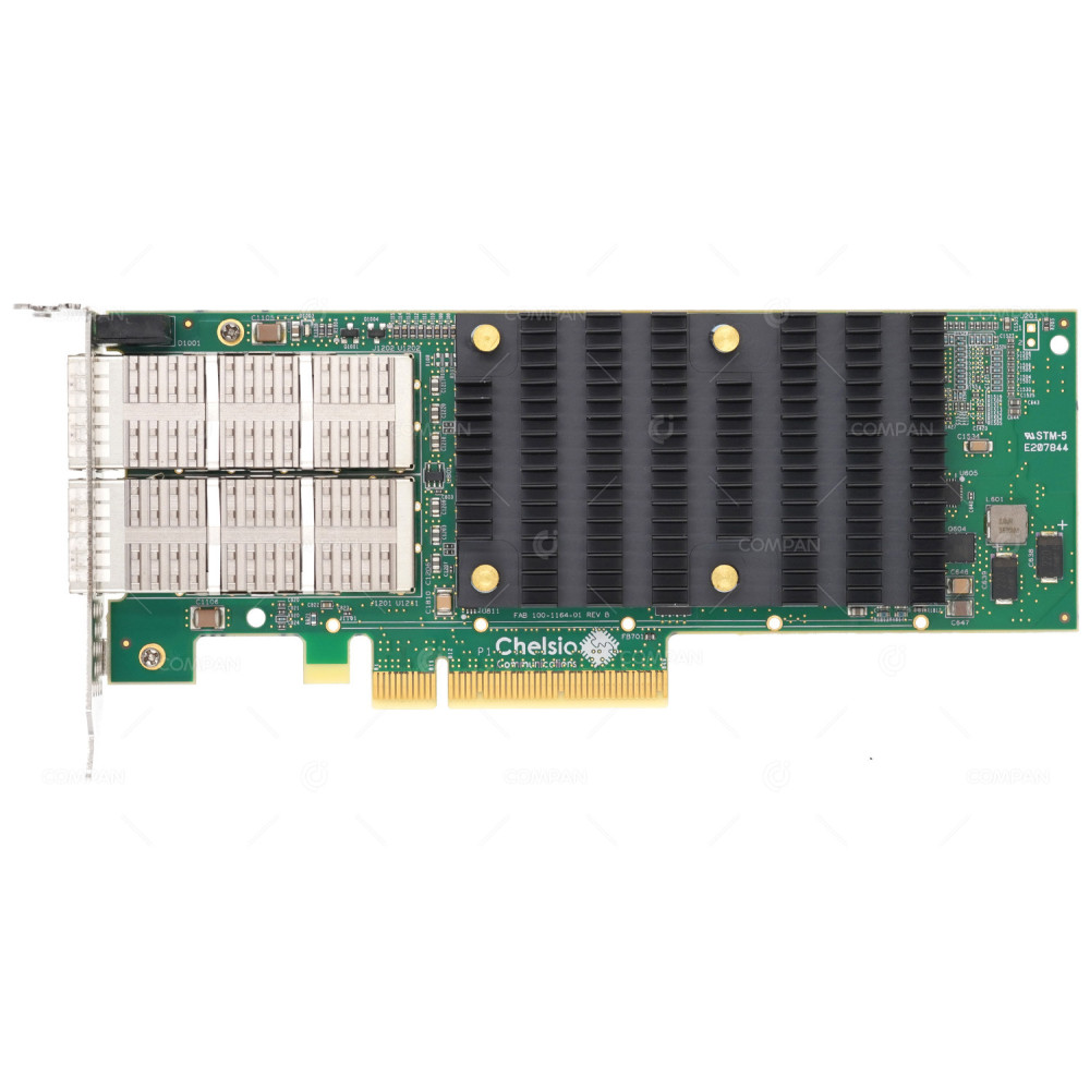 110-1187-50  CHELSIO DUAL PORT 40G QSFP+ PCIE GEN3 X8 NETWORK ADAPTER