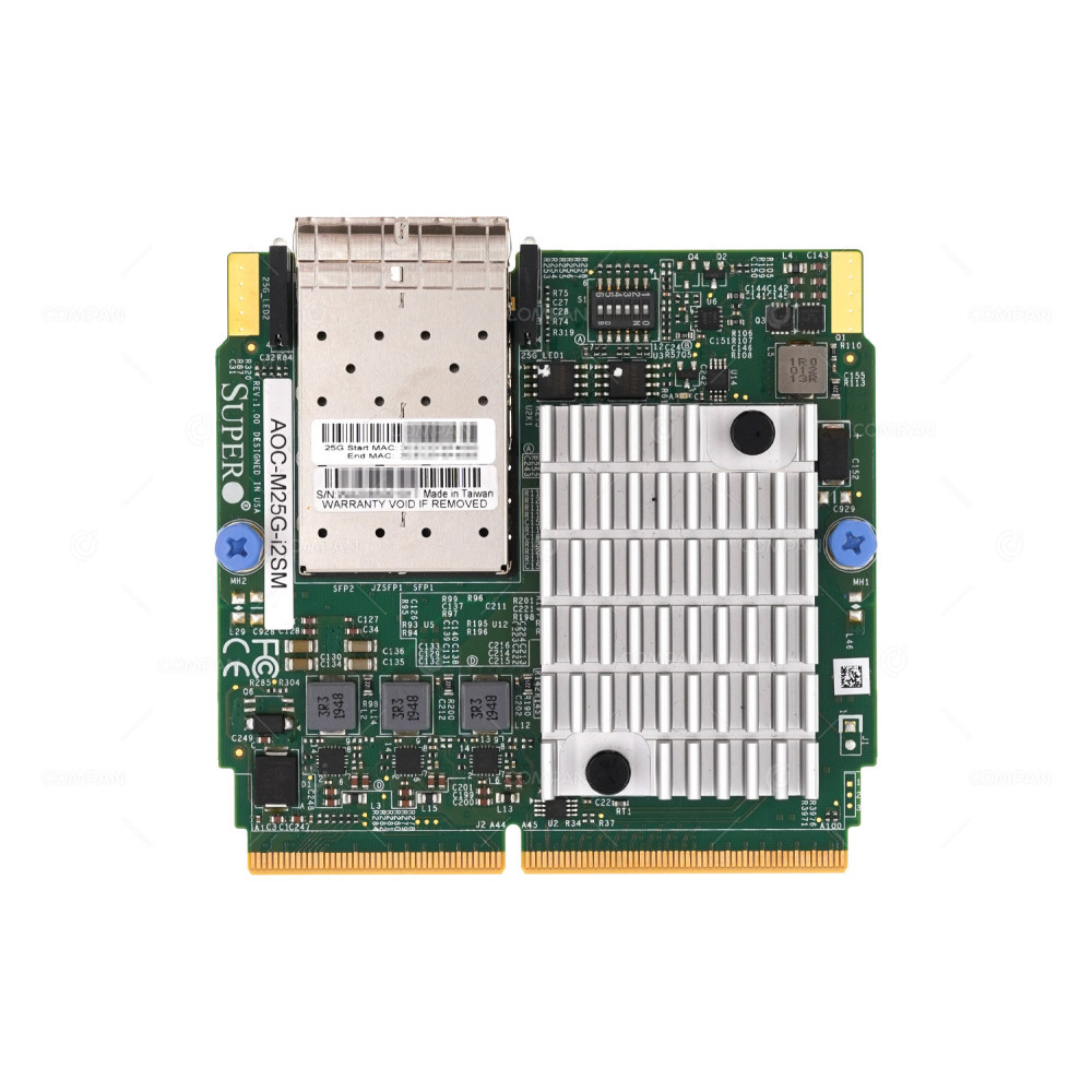 A0C-M25G-I2SM  SUPERMICRO INTEL® XXV710 DUAL PORT 25G SFP28 NETWORK ADAPTER FOR ASU-100,  SYS-F629P3-RTB