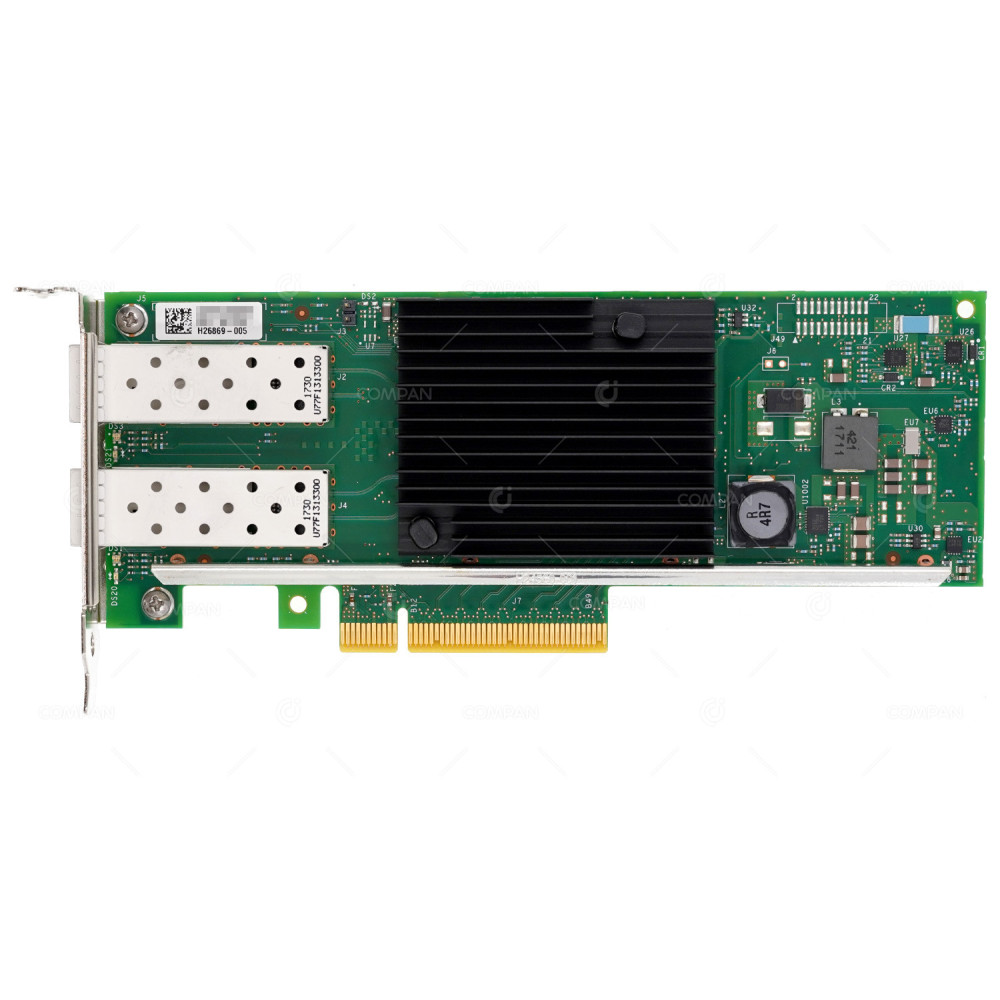 Y5M7N LP  DELL INTEL X710-DA2 DUAL PORT 10GB SFP+ NETWORK CARD PCI-E LOW PROFILE FOR R730 R740
