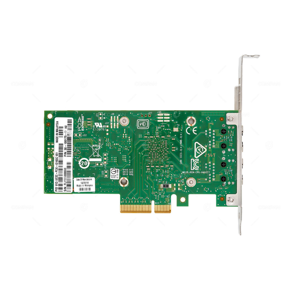 UCSC-PCIE-ID10GC  CISCO X550 DUAL PORT 10GBASE-T NETWORK ADAPTER FOR USC C220 M5