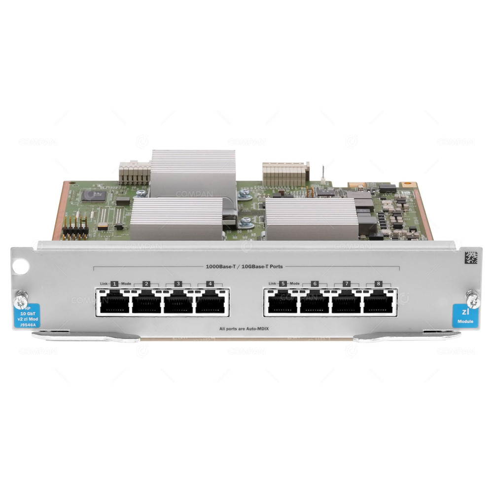 J9546A  HP 8x 10Gb RJ-45 Auto-MDIX v2 zl Module