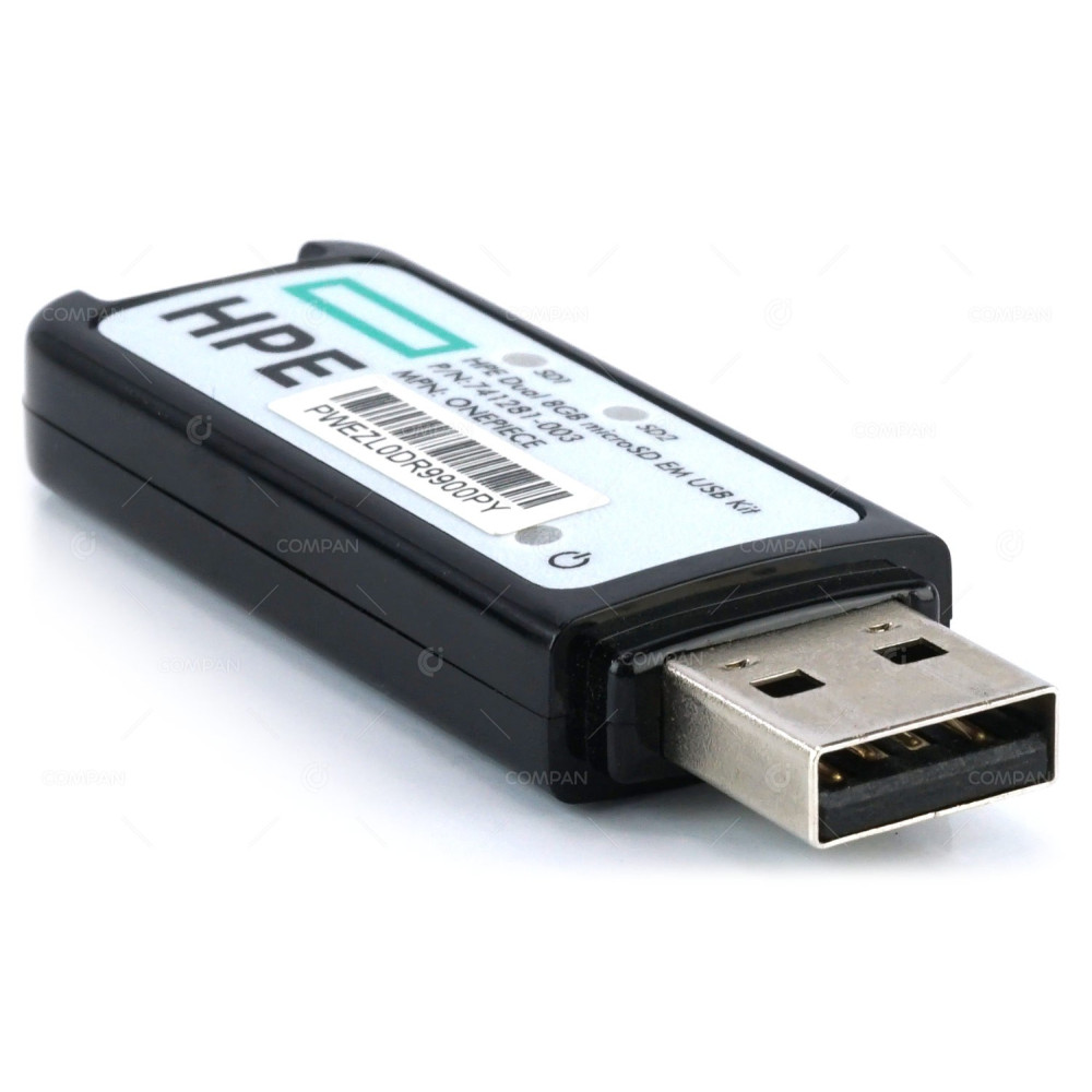870891-001 HPE DUAL 8GB MICRO SD EM FLASH USB DONGLE KIT V3