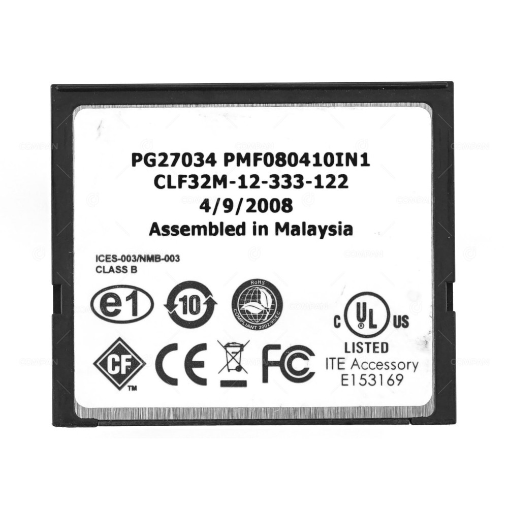 390858-006 HP FLASH CARD 6 PORT CONDUCTIVE LITHOGRAPHIC FILM CLF CONTROLLER