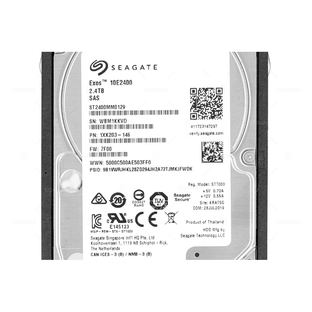 5562956-A  HITACHI HDD 2.4TB 10K SAS 12G 2.5" SFF FOR HITACHI VSP G350