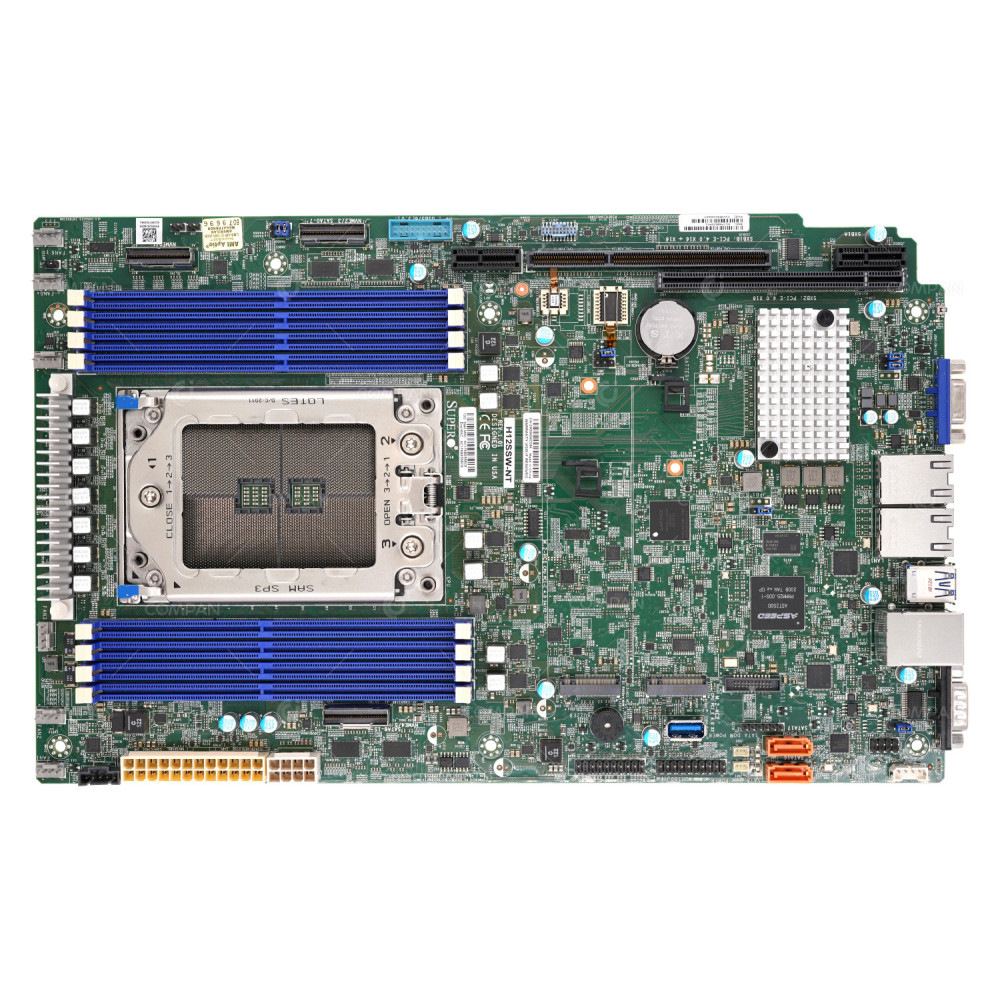 H12SSW-NT  SUPERMICRO MAINBOARD SOCKET SP3 8 DDR4 RAM SOCKET FOR AS-1014S-WTRT