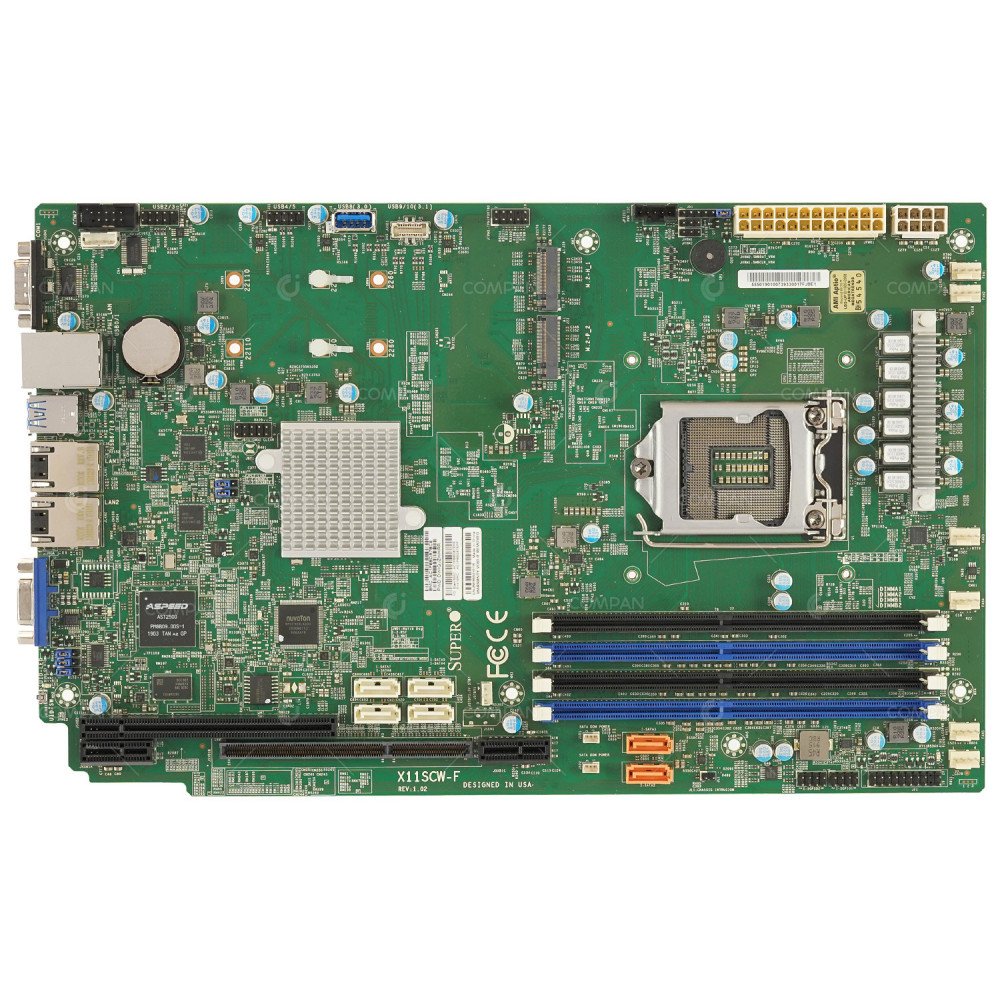 X11SCW-F  SUPERMICRO MAINBOARD SOCKET LGA1151 4 DDR4 RAM SLOTS FOR AS-1014S-WTRT