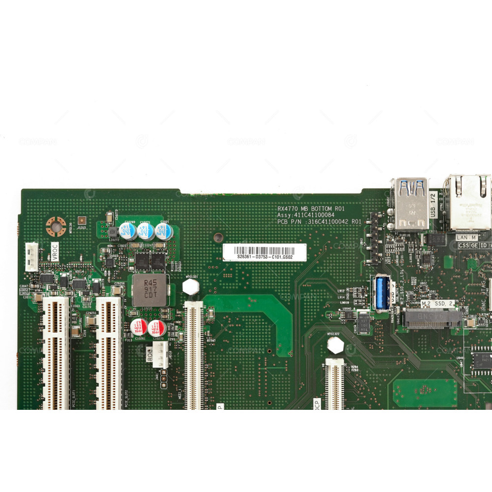 S26361-D3753-C101  FUJITSU MAINBOARD SOCKET LGA3647 24 DDR4 RAM SOCKETS FOR RX4770 M5