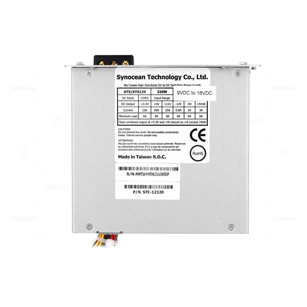 STC-12320  SYNOCEAN TECHNOLOGY POWER SUPPLY 320W INPUT 12V