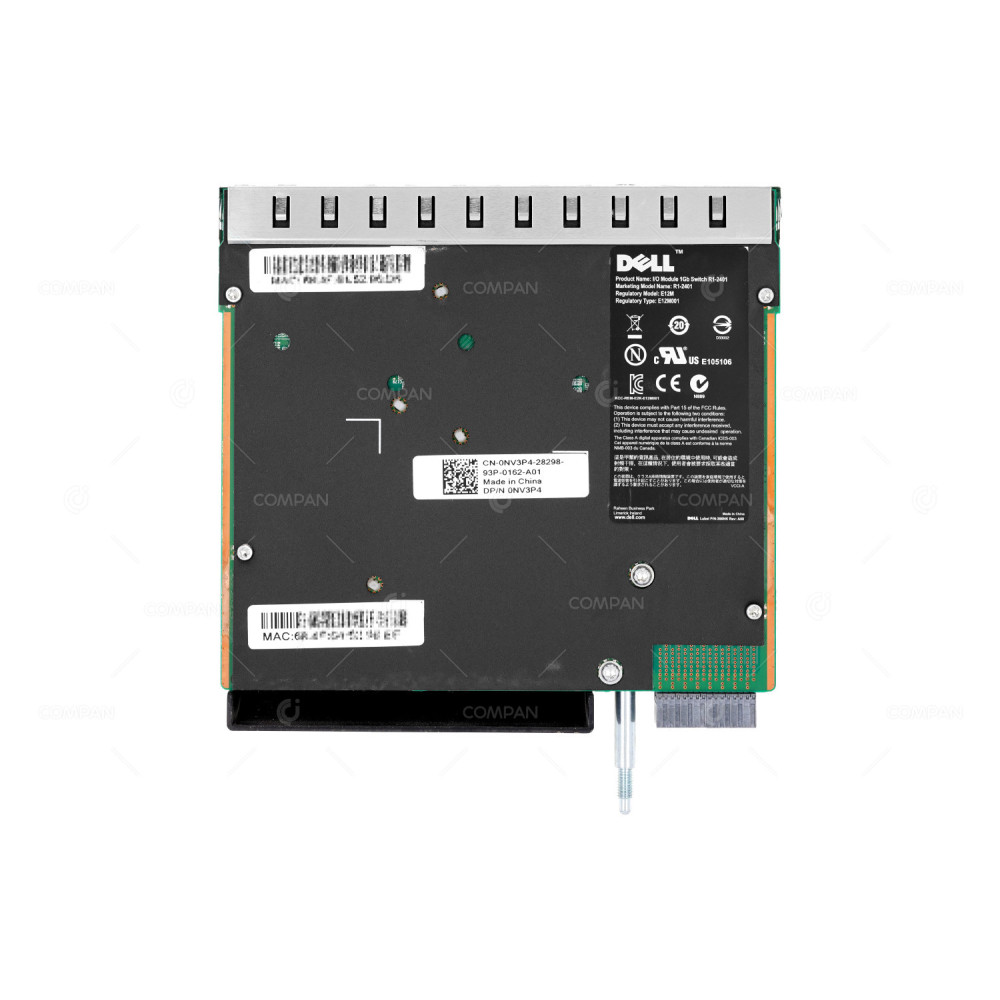 NV3P4  DELL R1-2401 8 PORT 1GB ETHERNET  I/O SWITCH MODULE FOR VRTX