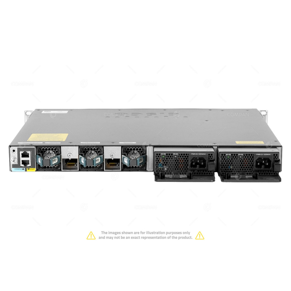 Cisco Catalyst WS-C3650-48FQ-L 48x RJ-45 1Gb 4x SFP+ 10Gb Power over Ethernet Switch
