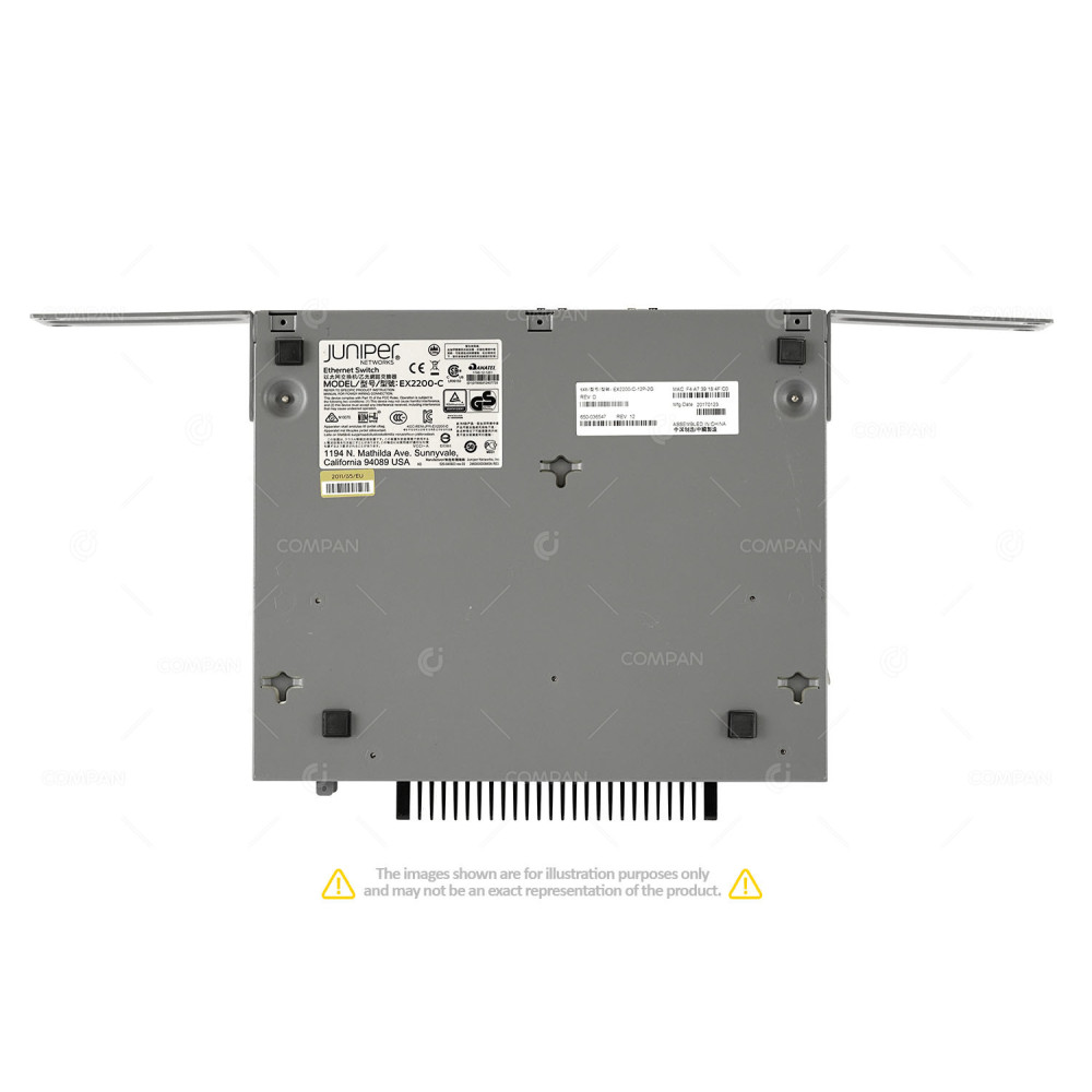 Juniper EX2200-C-12P-2G 12x RJ-45 1Gb 2x Combo RJ-45 / SFP 1Gb PoE Switch