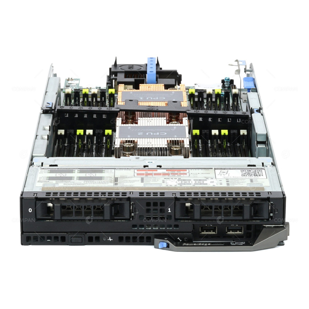 Dell PowerEdge FC630 2SFF 2x Xeon E5-2667 V4 256GB RAM 4x 240GB SATA SSD