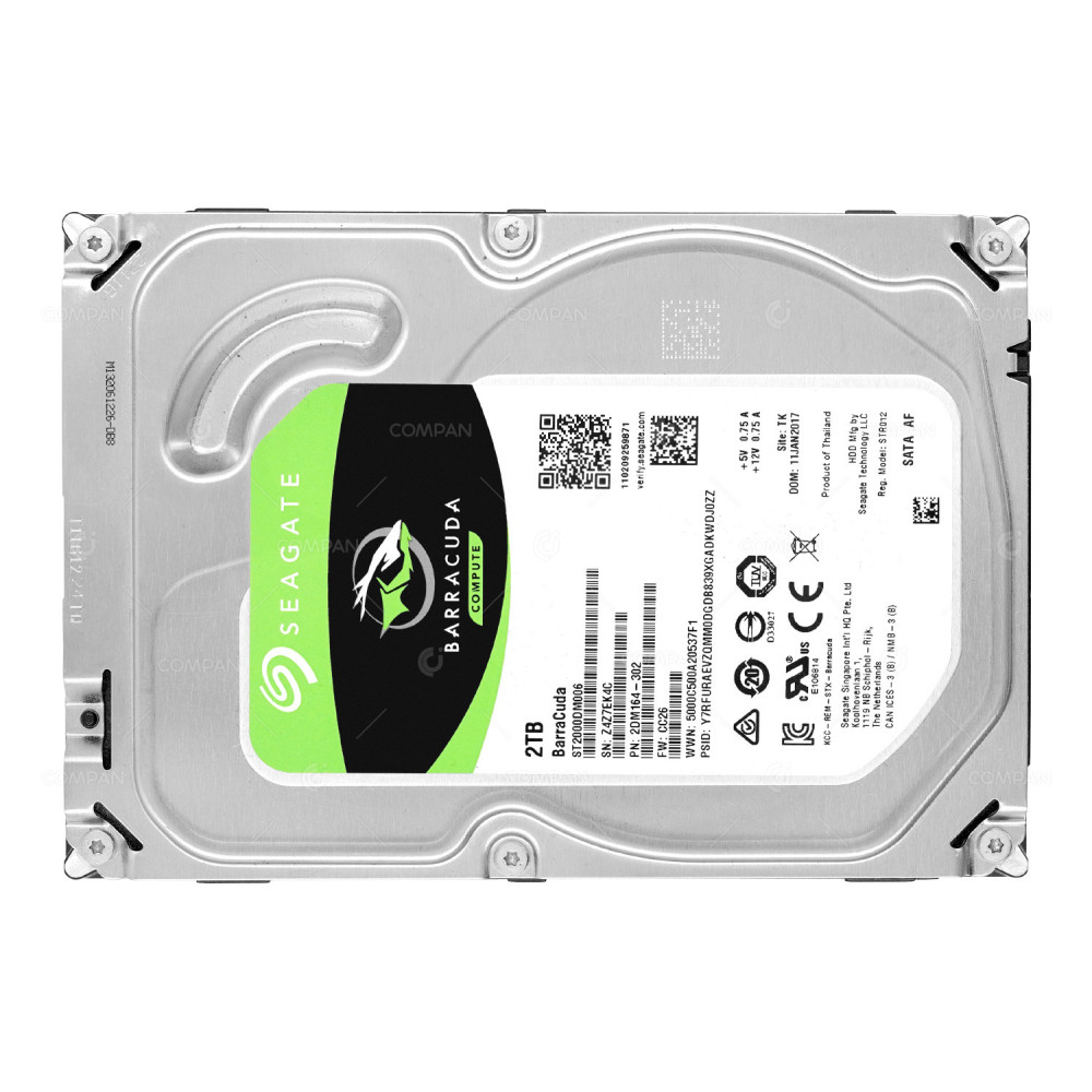 ST2000DM006  SEAGATE 2TB 7.2K 6G SATA 3.5 LFF
