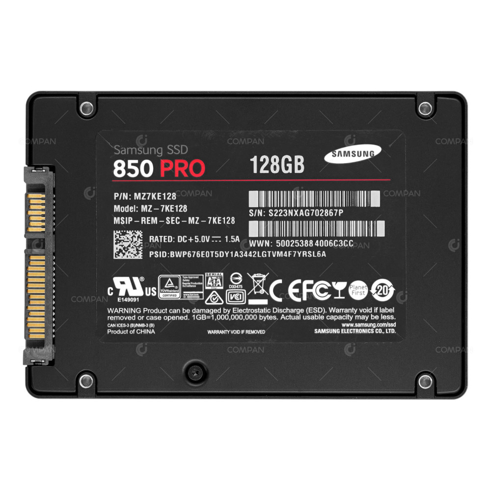 MZ-7KE128  SAMSUNG 850 PRO 128GB 6G SATA 2.5 SFF SSD